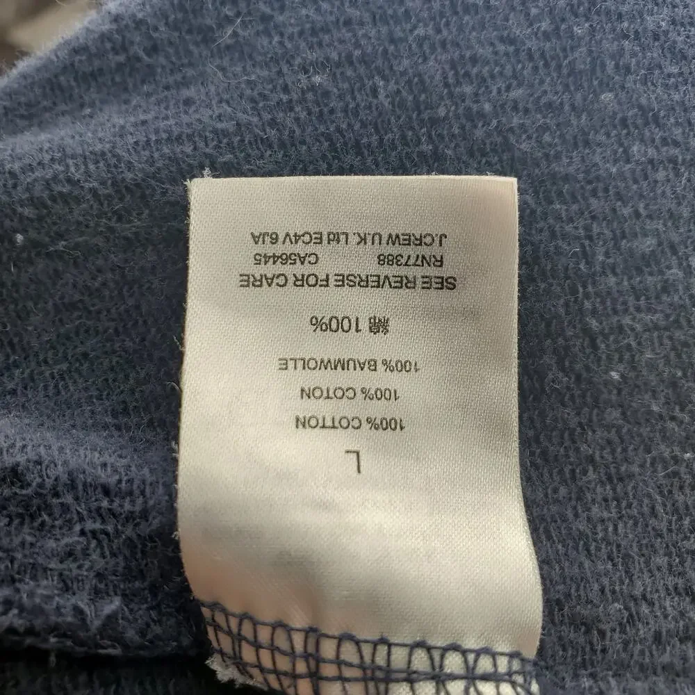 J. Crew Flare Sleeve Hoodie Large